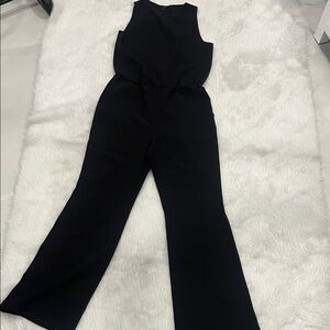 DREW Elegant Black Sleeveless Jumpsuit